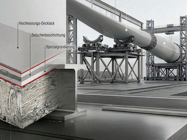 Abriebfester Industrielack für Maschinenbau und Industriekomponenten